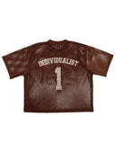 Individualist Knowledge Heavy Box Mesh Jersey – Brown