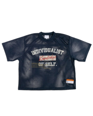 Individualist Knowledge Heavy Box Mesh Jersey – Navy