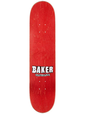 Baker Team Brand Logo White Skateboard Deck – 8.25