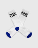 Pleasures Monitor Socks - White