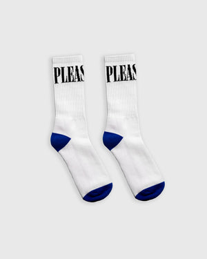 Pleasures Monitor Socks - White