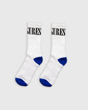 Pleasures Monitor Socks - White