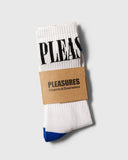 Pleasures Monitor Socks - White
