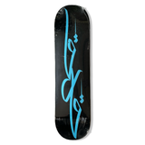 Galag Black Signature Skateboard Deck – 8.25
