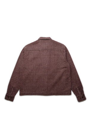 Rizort Grind Button Up – Maroon