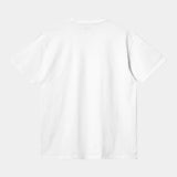 Carhartt WIP S/S Chase T-Shirt - White/Gold