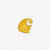 Carhartt WIP S/S Chase T-Shirt - White/Gold