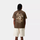 Carhartt WIP S/S Linked Charms T-Shirt - Liberica/Gold