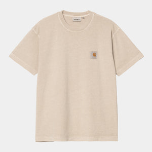 Carhartt WIP S/S Nelson T-Shirt – Fleur De Sel (Garment Dyed)