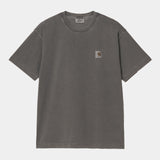 Carhartt Wip S/s Nelson T-Shirt – Graphite Garment Dyed