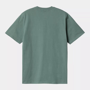 Carhartt WIP S/S Pocket T-Shirt - Silver Pine