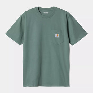 Carhartt WIP S/S Pocket T-Shirt - Silver Pine