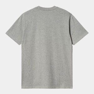 Carhartt WIP S/S Script T-Shirt - Grey