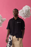 Cloud 9 Dreamers Society Button Up - Black