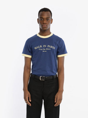 Walk in Paris The Every Step Matters T-Shirt – Blue