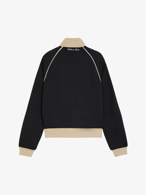 Walk in Paris Signature Black Jogging Jacket – Black