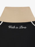 Walk in Paris Signature Black Jogging Jacket – Black