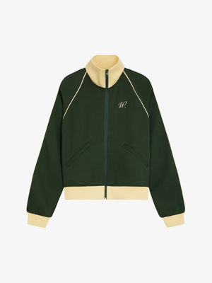 Walk in Paris Signature Jogging Jacket - Green