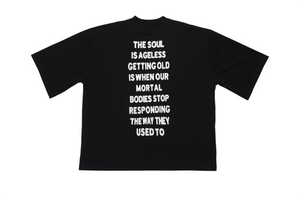 TorbaStudio The Soul is Ageless T-shirt - Black
