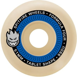Spitfire Formula Four Tablets 54mm 101D Wheels – Set of 4