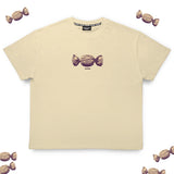 Crkd Guru Sweeter Than Candy Tee - Cream