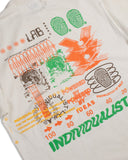Individualist Flash Sheet SS Tee – Antique White