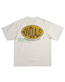 Individualist Oval Patch SS Tee – Antique White