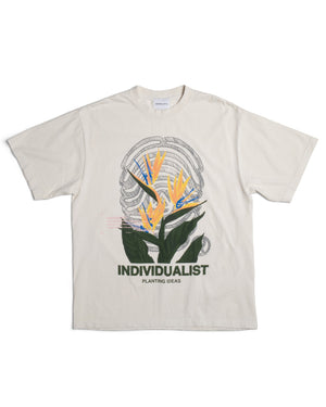 Individualist Paradise SS Tee – Antique White