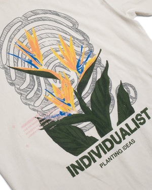 Individualist Paradise SS Tee – Antique White
