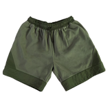 Crkd Guru Box Logo Shorts - Olive