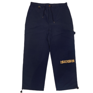 Crkd Guru Warped Work Pants - Navy