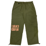 Crkd Guru Warped Work Pants - Olive