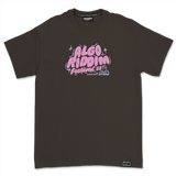 Crkd Guru Algo Riddim T-shirt - Dark Brown