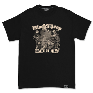 Crkd Guru Black Sheep 4.0 T-Shirt - Black