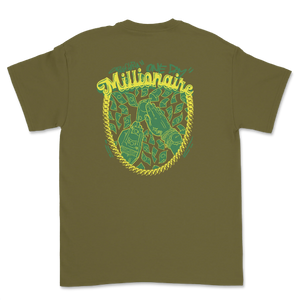 Crkd Guru One Millie T-Shirt - Olive