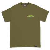 Crkd Guru One Millie T-Shirt - Olive