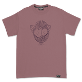 Crkd Guru Peace n Prosperity T-Shirt - Dusty Mauve