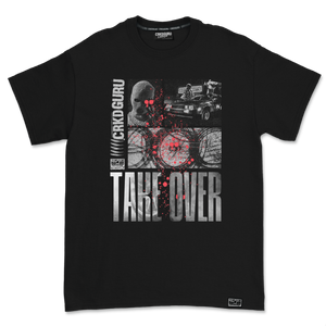 Crkd Guru Takeover Tee - Black