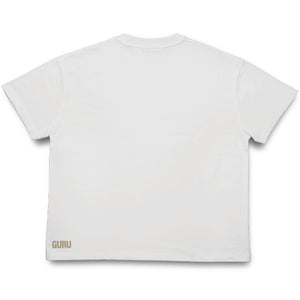 Crkd Guru Corner Logo Tee - White