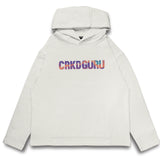 Crkd Guru Crkd Marble Hoodie - White