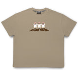 Crkd Guru Three Wise Tee - Sand