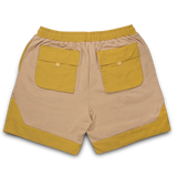 Crkd Guru Camel Tech Short - Nude/Yellow