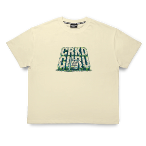 Crkd Guru Crkd Estate Tee - Cream