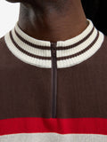 Walk in Paris Knit Cycling Jersey – Marron