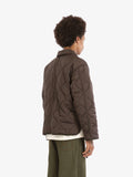 Walk in Paris The Quilted Jacket – Brown