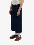 Walk in Paris Denim Balloon Short – Dark Blue