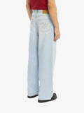 Walk in Paris Baggy Pants in Light-Washed Denim – Blue