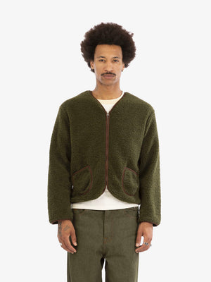 Walk in Paris The Shepherd’s Jacket With Long Sleeves– Green & Brown