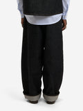 Walk In Paris Raw Denim Balloon Pants - Indigo Blue