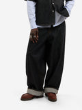 Walk In Paris Raw Denim Balloon Pants - Indigo Blue